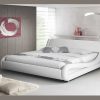 Dormitorios Muebles Bonitos Cama De Dise O Alessia En Color Blanco | Cama De Matrimonio Alessia En Color Blanco (180X200Cm)