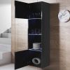 Salones Modernos Muebles Bonitos Muebles De Sal N Luke 9 En Varios Colores (2,6M) | Conjunto De Muebles Luke 9B Negro (2,6M)