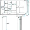 Salones Modernos Muebles Bonitos | Aparador Modelo Luke A1 (120X72Cm) Color Blanco Con Patas Est Ndar