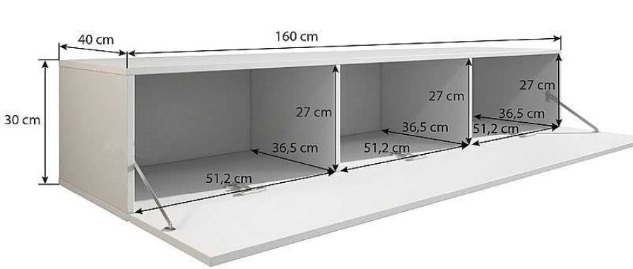 Salones Modernos Muebles Bonitos Muebles De Sal N Nora 5 En Varios Colores (1,6M) | Conjunto Muebles Nora Blanco Modelo 5