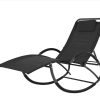 Muebles De Jard N Muebles Bonitos | Chaise Wave Laze Longue - Steel - Black