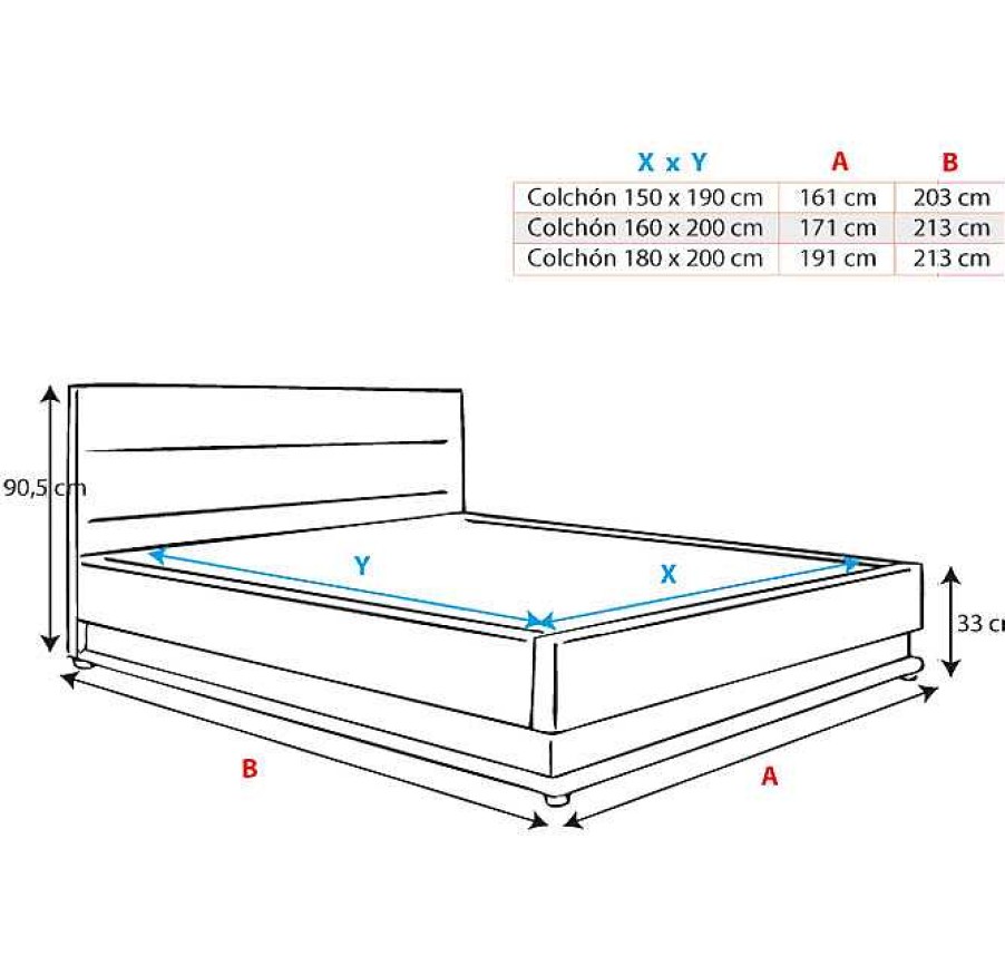 Dormitorios Muebles Bonitos Cama Canap Nitas En Color Blanco | Cama De ...