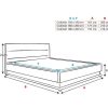 Dormitorios Muebles Bonitos Cama Canap Nitas Blanco Con Colch N | Cama De Matrimonio Canap Nitas En Color Blanco Con Colch N (150X190Cm)