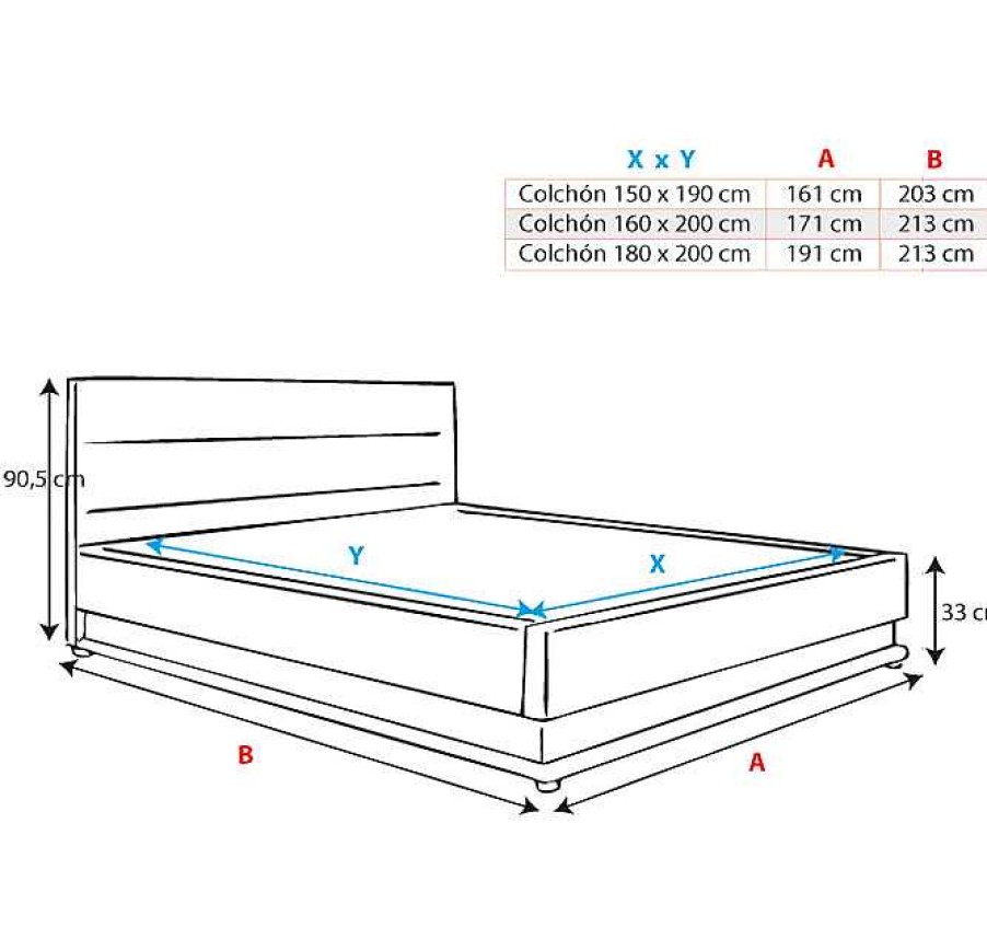 Dormitorios Muebles Bonitos Cama Canap Nitas Blanco Con Colch N | Cama De Matrimonio Canap Nitas En Color Blanco Con Colch N (150X190Cm)