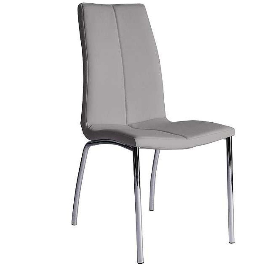 Salones Modernos Muebles Bonitos | Silla De Comedor Morgana Color Gris Claro