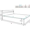 Dormitorios Muebles Bonitos Cama Canap Ades En Color Blanco | Cama De Matrimonio Canap Ades En Color Blanco (150X190Cm)