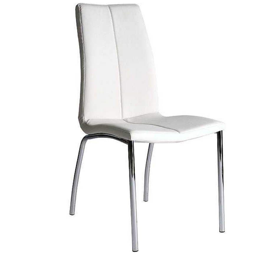 Salones Modernos Muebles Bonitos | Silla De Comedor Morgana Color Blanco